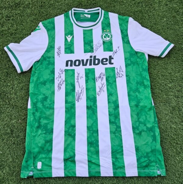 OMONIA NICOSIA – OFFICIAL TEAM-SIGNED JERSEY – SEASON 2024/2025 - Image 2