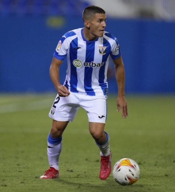 Sergi Palencia – Leganes – MATCH WORN AND SIGNED JERSEY – LA LIGA – SEASON 2021/2022