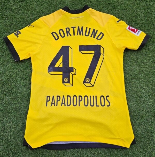 Antonis Papadopoulos – Borrusia Dortmund – Match Worn – BUNDESLIGA – ΣΕΖΟΝ 2023/2024 - Image 2