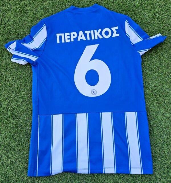 Marios Peratikos – Ethnikos Achnas – MATCH ISSUED SHIRT – CYPRUS FIRST DIVISION – SEASON 2023/24 - Image 2