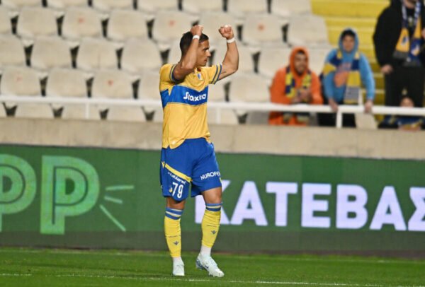PIEROS SOTIRIOU – APOEL – OFFICIAL SIGNED JERSEY – SEASON 2024/2025 - Image 4