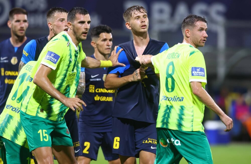 MARCUS ROHDEN – AEK LARNACA – MATCH WORN AND SIGNED JERSEY – CELJE VS AEK LARNACA (1-1, 24/7/2025) – EUROPA LEAGUE QUALIFIERS - Image 5