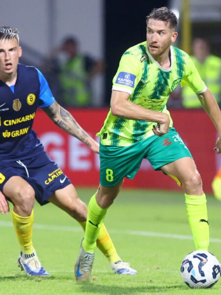 MARCUS ROHDEN – AEK LARNACA – MATCH WORN AND SIGNED JERSEY – CELJE VS AEK LARNACA (1-1, 24/7/2025) – EUROPA LEAGUE QUALIFIERS