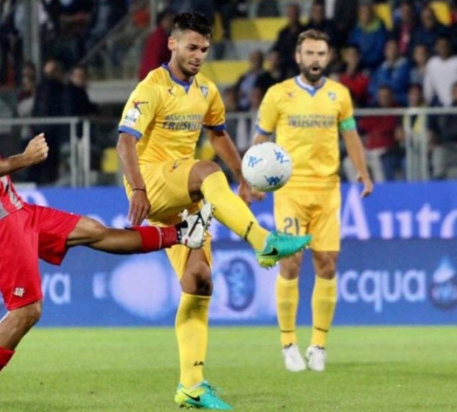 PAOLO SAMMARCO – FROSINONE – MATCH WORN JERSEY – SERIE B – SEASON 2017/2018 - Image 4