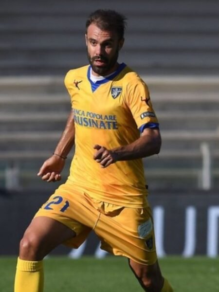 PAOLO SAMMARCO - FROSINONE – MATCH WORN JERSEY - SERIE B - SEASON 2017/2018