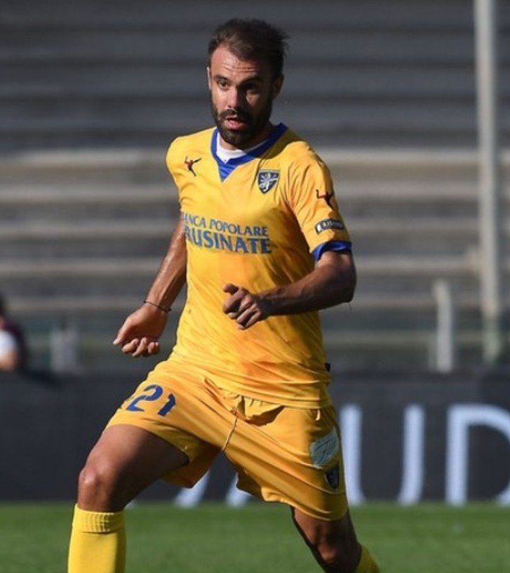 PAOLO SAMMARCO – FROSINONE – MATCH WORN JERSEY – SERIE B – SEASON 2017/2018