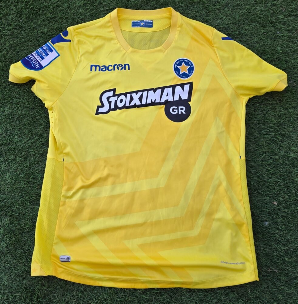 YEVGEN SELIN – ASTERAS TRIPOLIS – MATCH WORN JERSEY – GREEK SUPER LEAGUE – SEASON 2017/2018 - Image 3