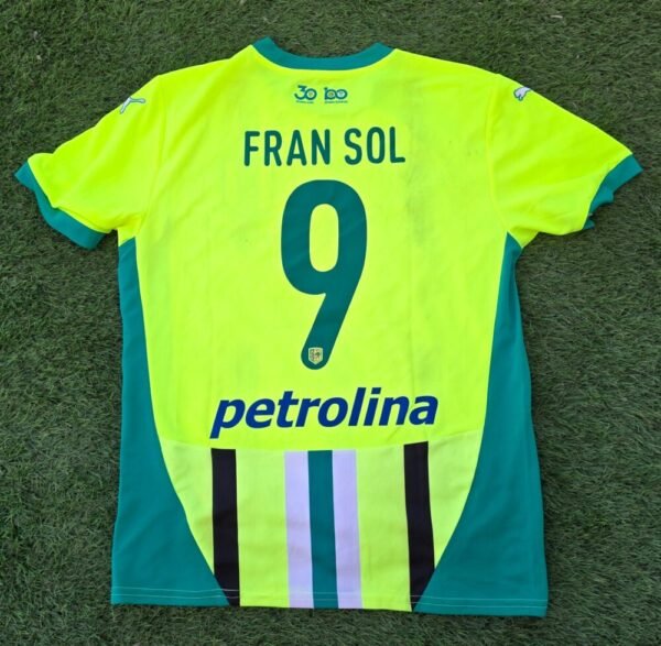 FRAN SOL – AEK LARNACA – OFFICIAL SHIRT SIGNED BY ALL THE TEAM – SEASON 2024/2025 - Image 2
