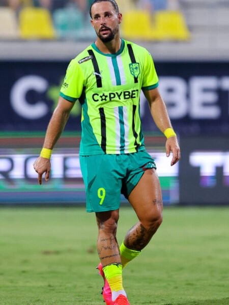 FRAN SOL – AEK LARNACA – OFFICIAL SHIRT SIGNED BY ALL THE TEAM - SEASON 2024/2025