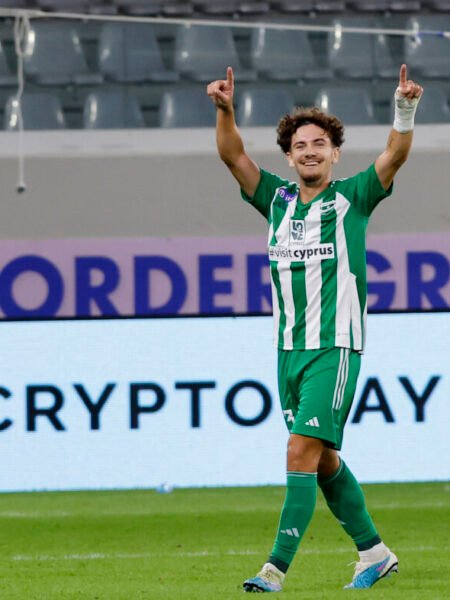 KAROL STRUSKI – ARIS LIMASSOL – MATCH WORN AND SIGNED – CYPRIOT FIRST DIVISION – SEASON 2023/2024