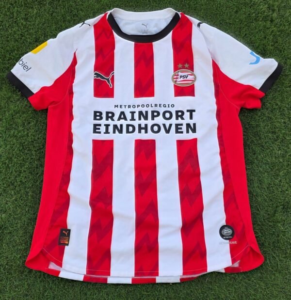 GUUS TIL – PSV EINDHOVEN – MATCH WORN AND SIGNED JERSEY – DUTCH SUPER CUP – PSV VS GO AHEAD EAGLES (2-1, 03/08/2025) - Image 3