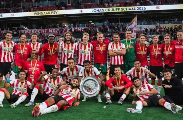 GUUS TIL – PSV EINDHOVEN – MATCH WORN AND SIGNED JERSEY – DUTCH SUPER CUP – PSV VS GO AHEAD EAGLES (2-1, 03/08/2025)