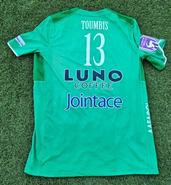 Charalambos Toumbis – Omonia Nicosia – MATCH-WORN AND TEAM-SIGNED VOLLEYBALL SHIRT – CYPRUS FIRST DIVISION CHAMPIONSHIP – SEASON 2023/2024 - Image 3