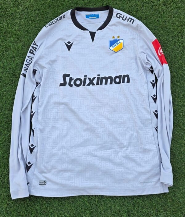 APOSTOLOS TSILINGIRIS – APOEL FC – MATCH ISSUED JERSEY – CYPRIOT FIRST DIVISION – SEASON 2021/2022 - Image 3