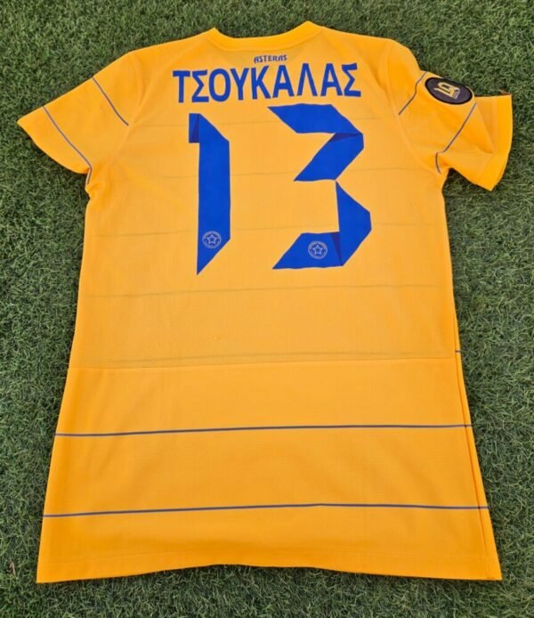 Stavros Tsoukalas – Asteras Tripolis – WORN JERSEY – SUPER LEAGUE – SEASON 2017/2018 - Image 2