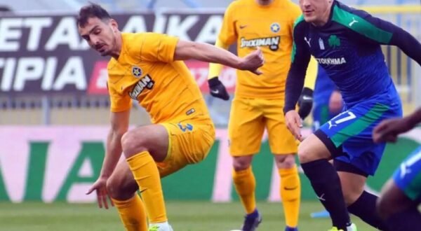 Stavros Tsoukalas – Asteras Tripolis – WORN JERSEY – SUPER LEAGUE – SEASON 2017/2018