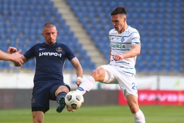 Oleksandr Tymchyk – Dynamo Kyiv – MATCH WORN AND SIGNED JERSEY – UKRAINIAN PREMIER LEAGUE – SEASON 2020/2021