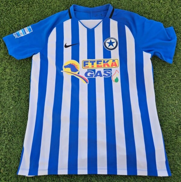 Apostolos Vellios – Atromitos Athens – MATCH ISSUED SIGNED JERSEY – SUPER LEAGUE – SEASON 2018/2019 - Image 4