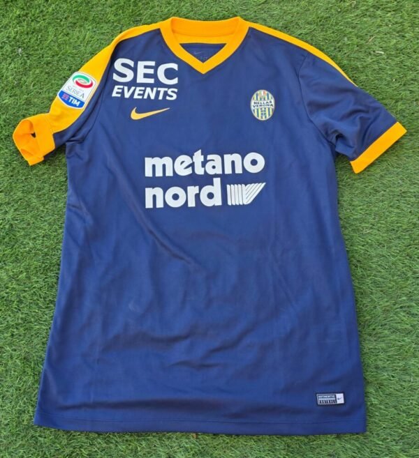 DANIELE VERDE – HELLAS VERONA – MATCH WORN – SERIE A – SEASON 2017/2018 - Image 3