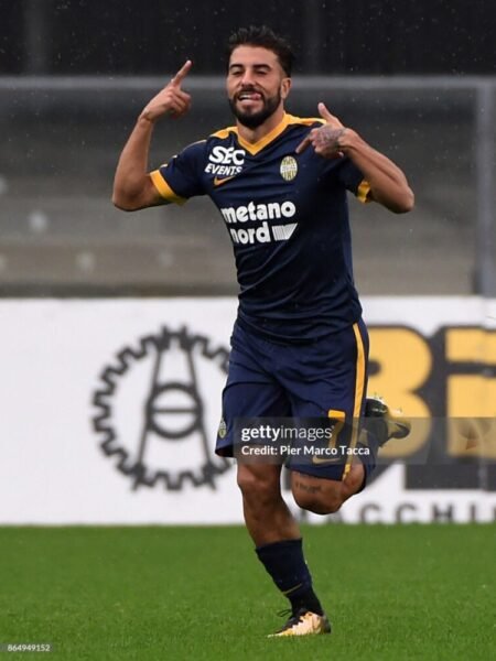 DANIELE VERDE – HELLAS VERONA – MATCH WORN – SERIE A - SEASON 2017/2018
