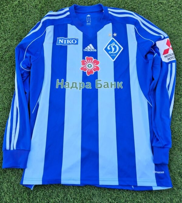 ANDRIY YARMOLENKO – DYNAMO KYIV – MATCH WORN JERSEY – UKRAINIAN CHAMPIONSHIP – SEASON 2014/2015 - Image 3