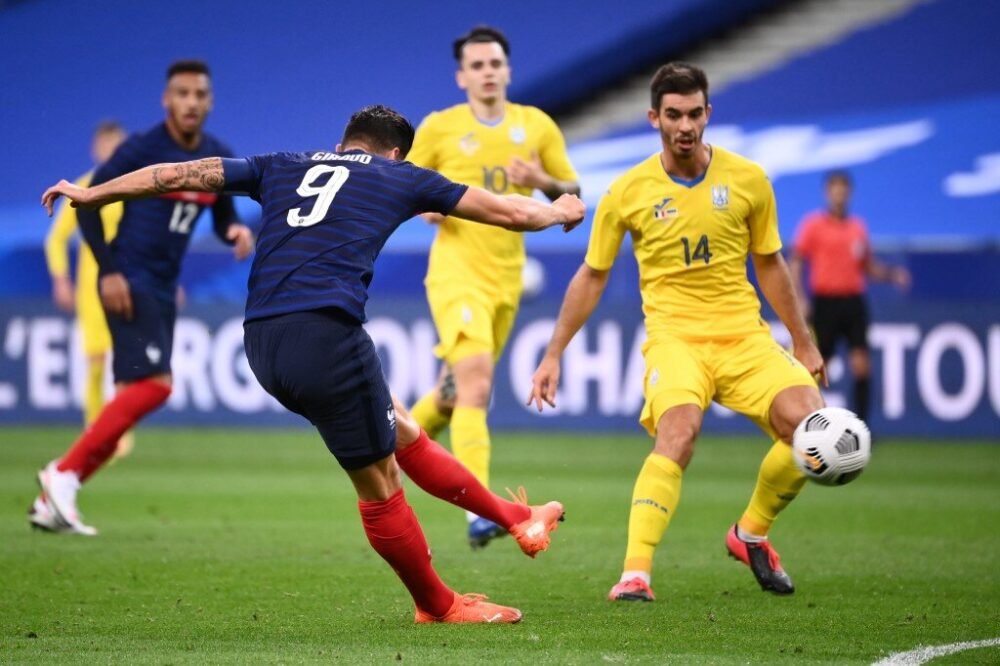 OLEKSANDR ZUBKOV – UKRAINE NATIONAL TEAM – MATCH-WORN JERSEY – FRANCE vs UKRAINE (7-1, 07/10/2020) – FRIENDLY MATCH - Image 4