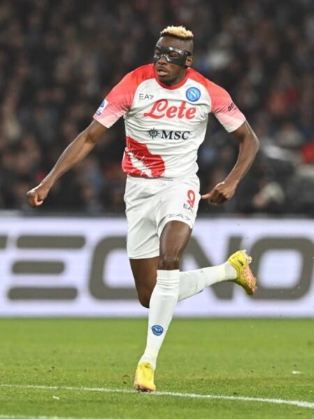 VICTOR OSIMHEN – NAPOLI – OFFICIAL VALENTINE’S DAY COLLECTOR JERSEY LIMITED EDITION – NUMBERED (681/3700)